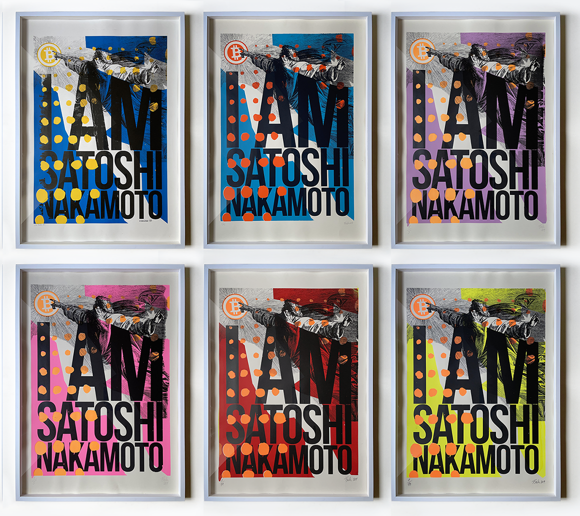 I AM SATOSHI NAKAMOTO - 2017-19 number 1 prints