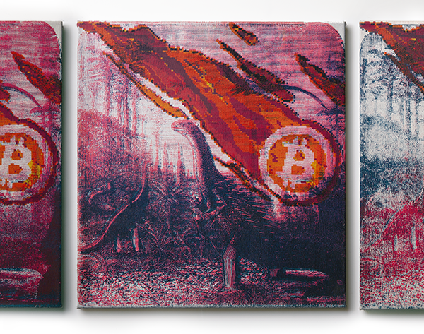 BITCOIN METEORITE TRIPTYCH