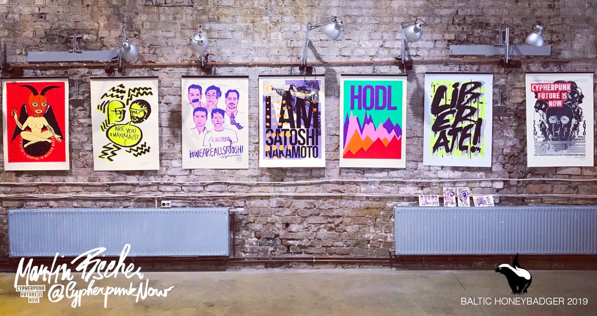 Baltic Honeybadger 2019 Art Show