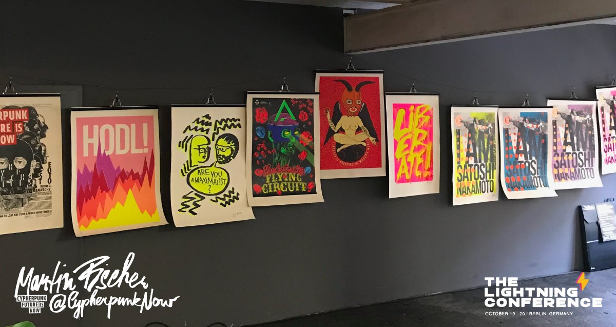 The Lightning Conference Berlin 2019 Art Show