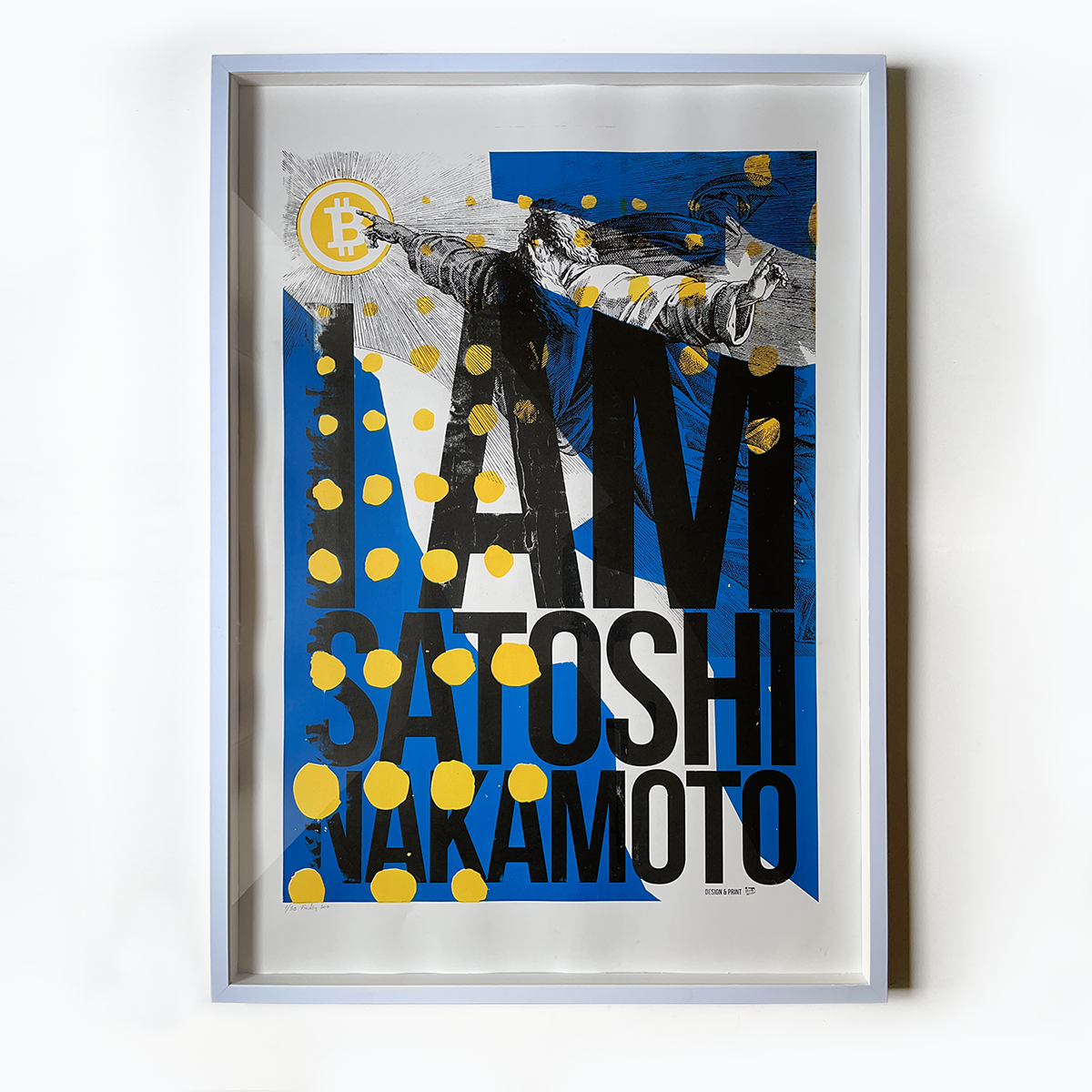 I Am Satoshi Nakamoto Original Artwork