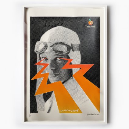 BITCOIN LASER EYES EARHART