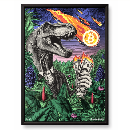 A1 black frame