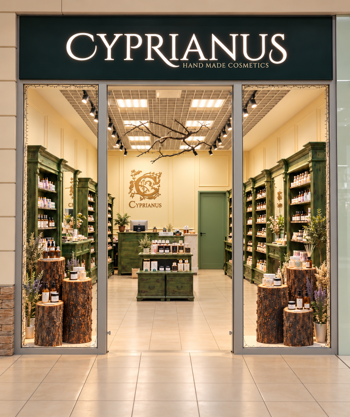 Predajňa Cyprianus v OC Forum Poprad