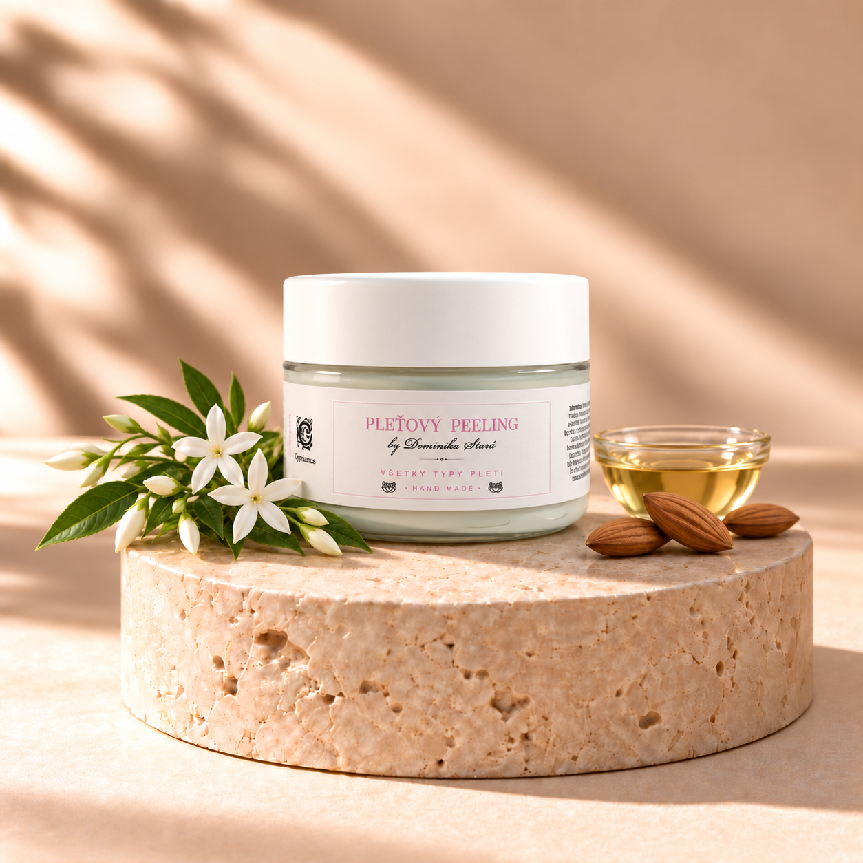 Pleťový peeling Jasmín by Dominika Stará 100ml od Cyprianus