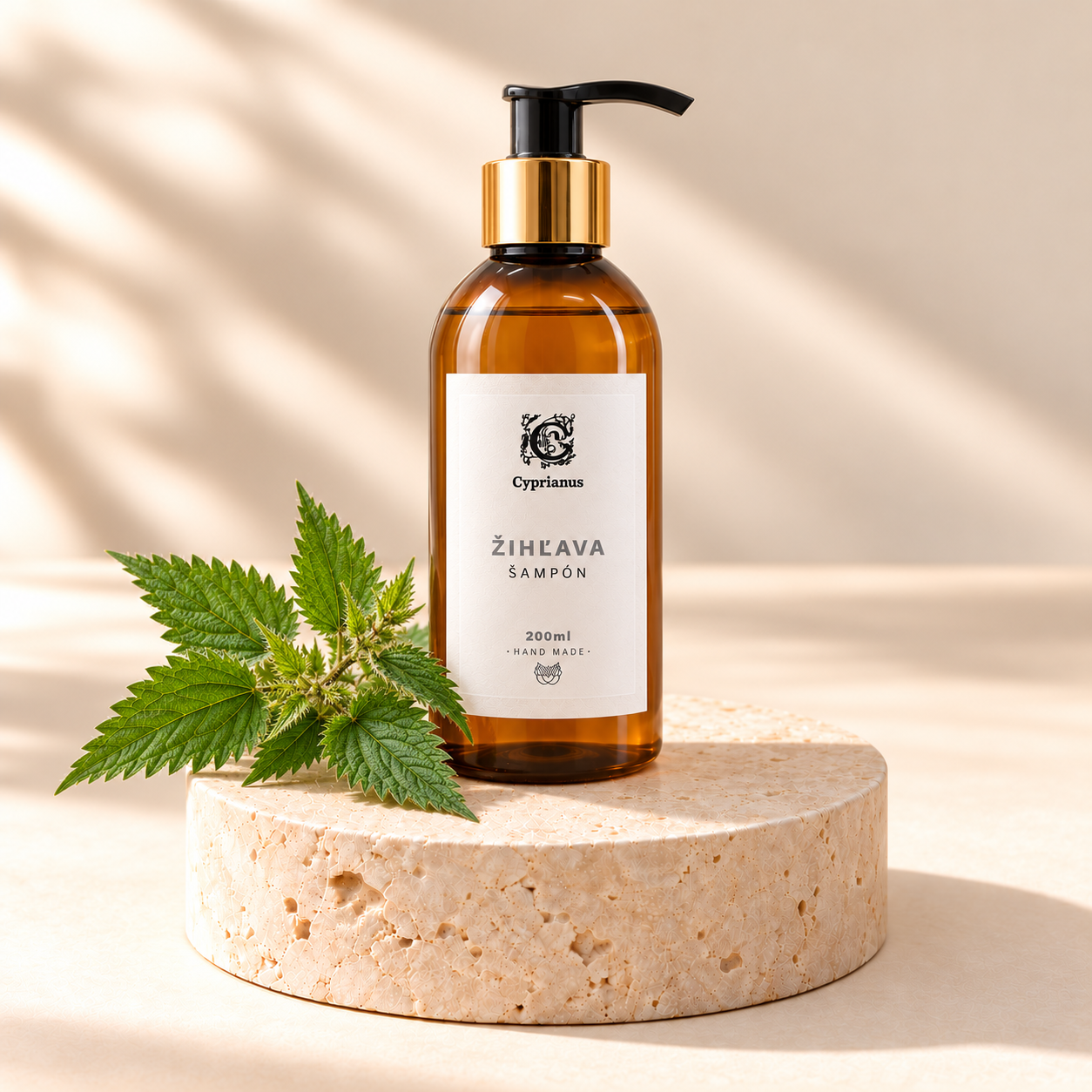 Šampón Žihľava 200 ml od Cyprianus