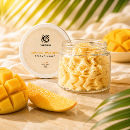 telove maslo mango pusinka