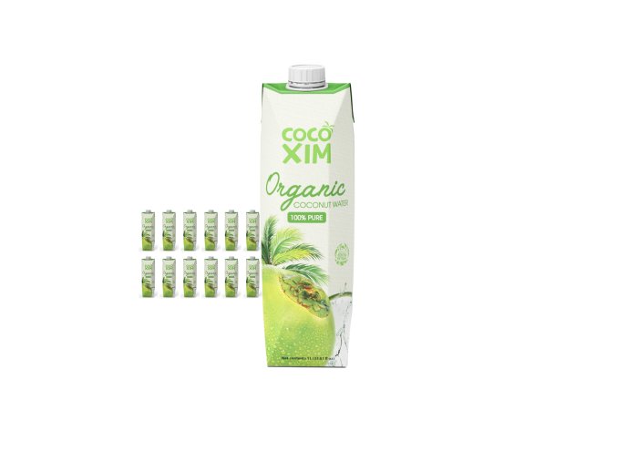 cocoxim kokosova voda organic 1000ml baleni 12ks 3