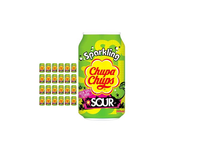 chupa chups napoj kysele jablko 345ml baleni 24 ks 2