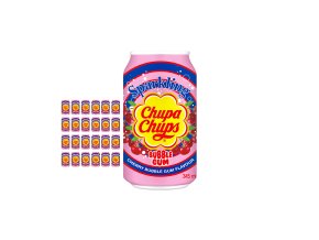 chupa chups napoj tresnova zvykacka 345ml baleni 24 ks