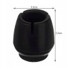 Silikonove Navleky plsti na nohy zidle s filcem 2 3 x 2 5 cm cerne KRESLA Material synteticky material