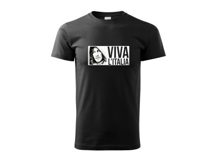 Viva L Italia pánské černé