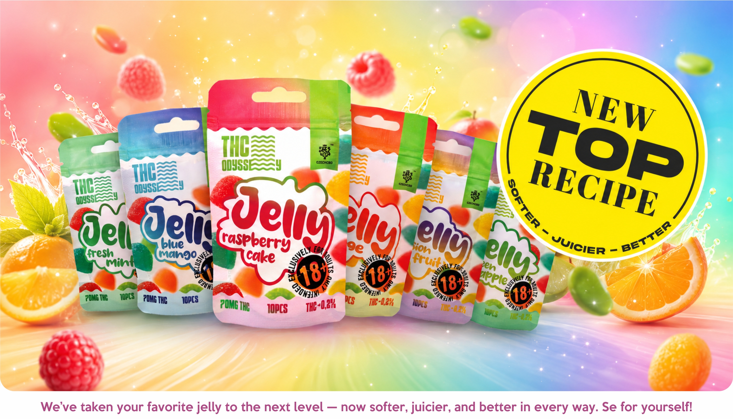 THC Odyssey Jelly - New Recipe en