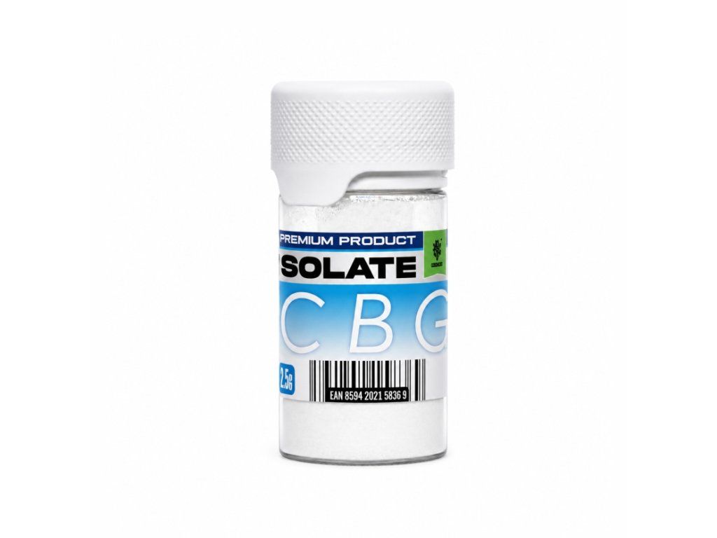 CBG Isolate - for your focus | czech-cbd.cz