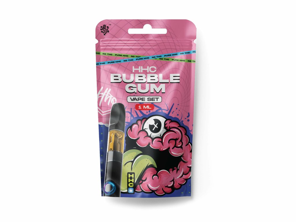HHC Vaporizer Bubble Gum 94% HHC 1 ml