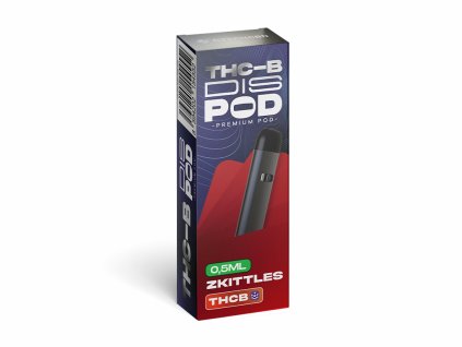 THC-B disPOD Zkittles 0,5ml czech-cbd.cz