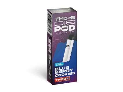 THC-B disPOD Blueberry Cookies 1ml czech-cbd.cz