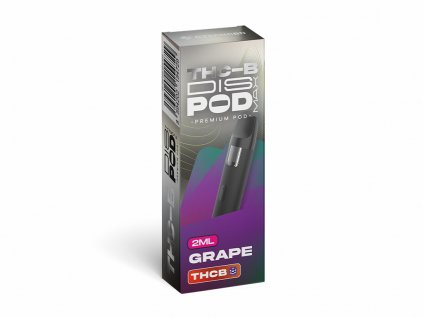 THC-B disPOD Max Grape 2ml czech-cbd.cz