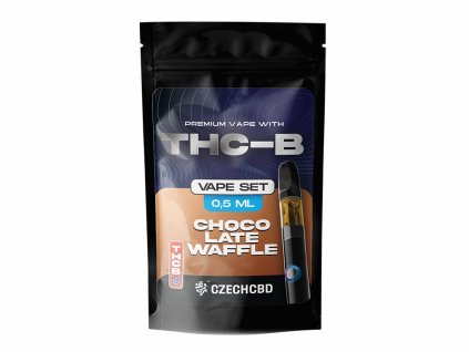 Vaporizer THC-B Chocolate Waffle 0,5 ml czech-cbd.cz