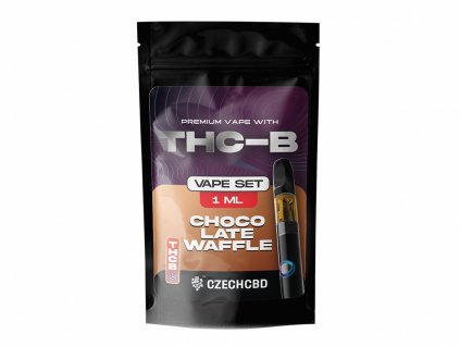 Vaporizer THC-B Chocolate Waffle 1 ml czech-cbd.cz