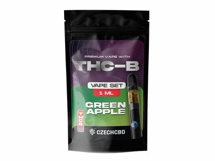 Vaporizer THC-B Green Apple 1 ml czech-cbd.cz