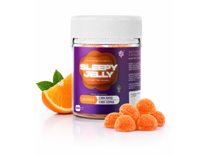 Sleepy Jelly CBN/CBD - pomeranč 20ks
