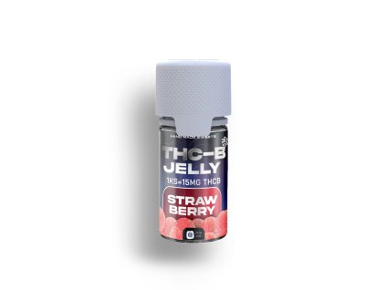 Jelly THC-B 120mg Strawberry 8pcs czech-cbd.cz
