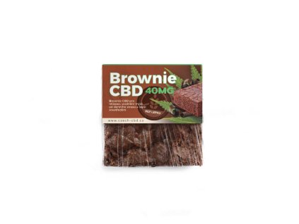 Brownie CBD 40mg gluten free czech-cbd.cz (1)