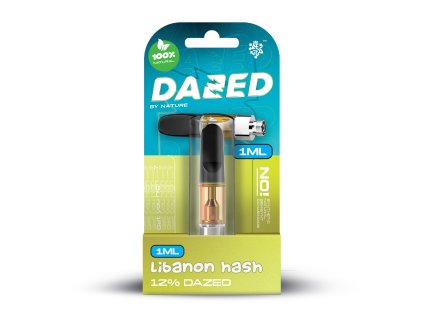 DAZED 12% cartridge Libanon Hash 1ml czech-cbd.cz