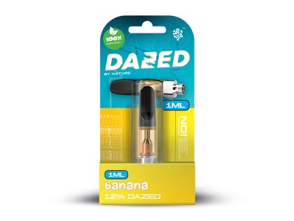 DAZED 12% cartridge Banana 1ml czech-cbd.cz