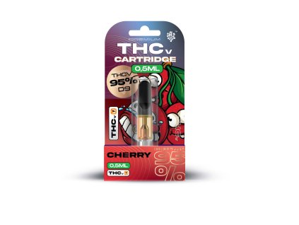 THCv 60% cartridge Cherry 0,5ml czech-cbd.cz