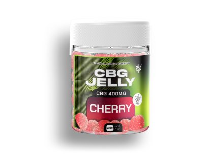 CBG Jelly 20mg cherry 20pcs czech-cbd.cz