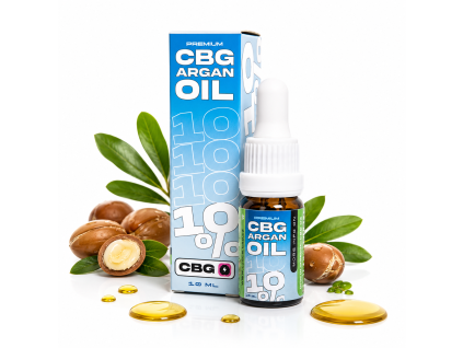CBG Argan olej oil 10% 10ml