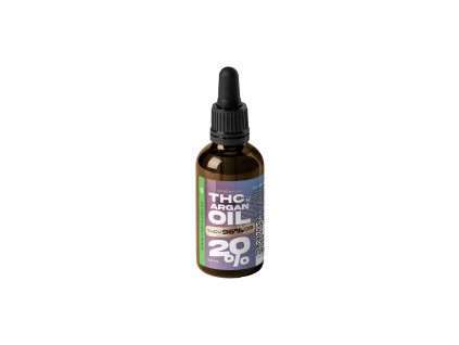 THCv arganový olej 20%, 10 ml czech-cbd.cz