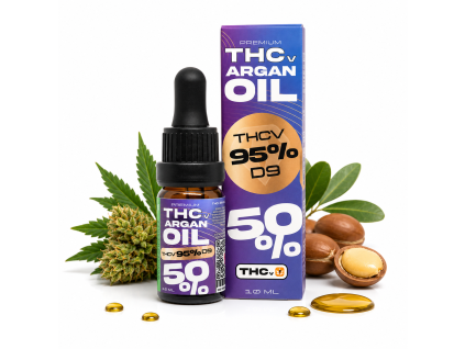 THCv argan oil 50% 10ml
