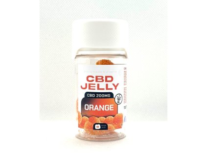 CBD Jelly 25mg pomeranč 8ks