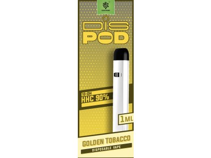 10 OH HHC disPOD Golden Tobacco 1ml vape