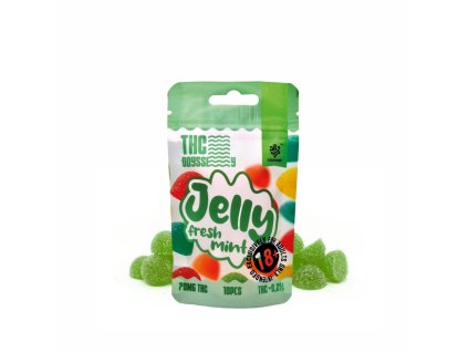 THC Odyssey Jelly Fresh Mint želé