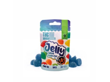 THC Odyssey Jelly Blue Mango želé