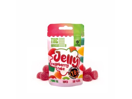 THC Odyssey Jelly Raspberry želé