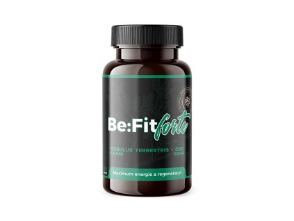 Be:Fit Forte - Tribulus terrestris with CBD czech-cbd.cz