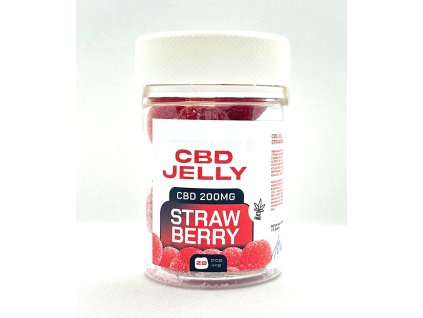 CBD Jelly 10mg jahoda 20ks