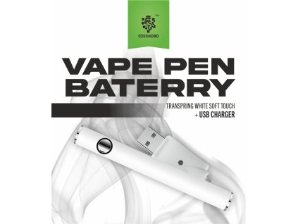 Vape Pen Baterry white USB