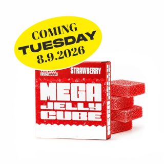 MEGA JELLY CUBE IS COMING Our new MEGA Jelly Cubes drops on Tuesday 8.9.2026 ⚠️ 4 big jelly cubes - 4 juicy flavors! 💦 -...