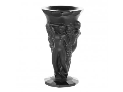 Vase - Grapes harvest III. (BLACK)