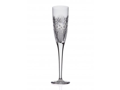 Champagne flute - Peacock butterfly (185 ml)
