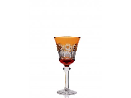 Wine goblet - “500” - Amber