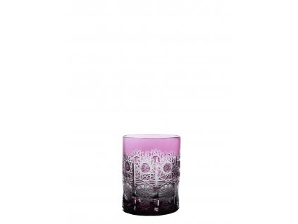 Whiskey glass  - “500” - Purple