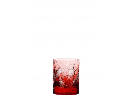 Whiskey glass  - Starry Sky - Red