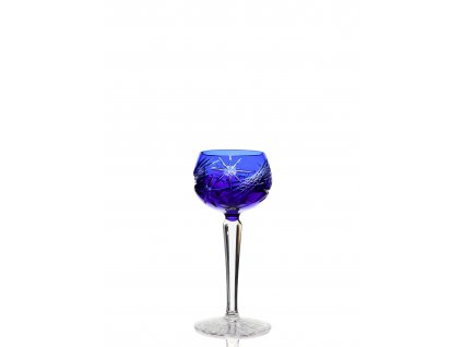 Wine glass  - Starry Sky - Blue